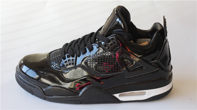 Authentic Air Jordan 4 Rero 11lab4 Black